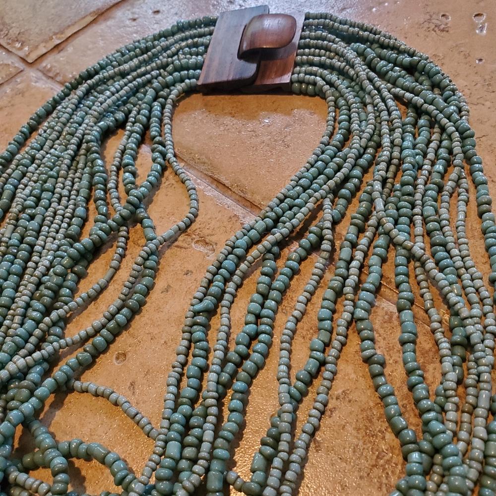 Beaded necklaces